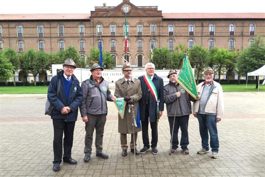 La delegazione del Gruppo di Casarsa-S.Giovanni con il loro Sindaco Claudio Colussi